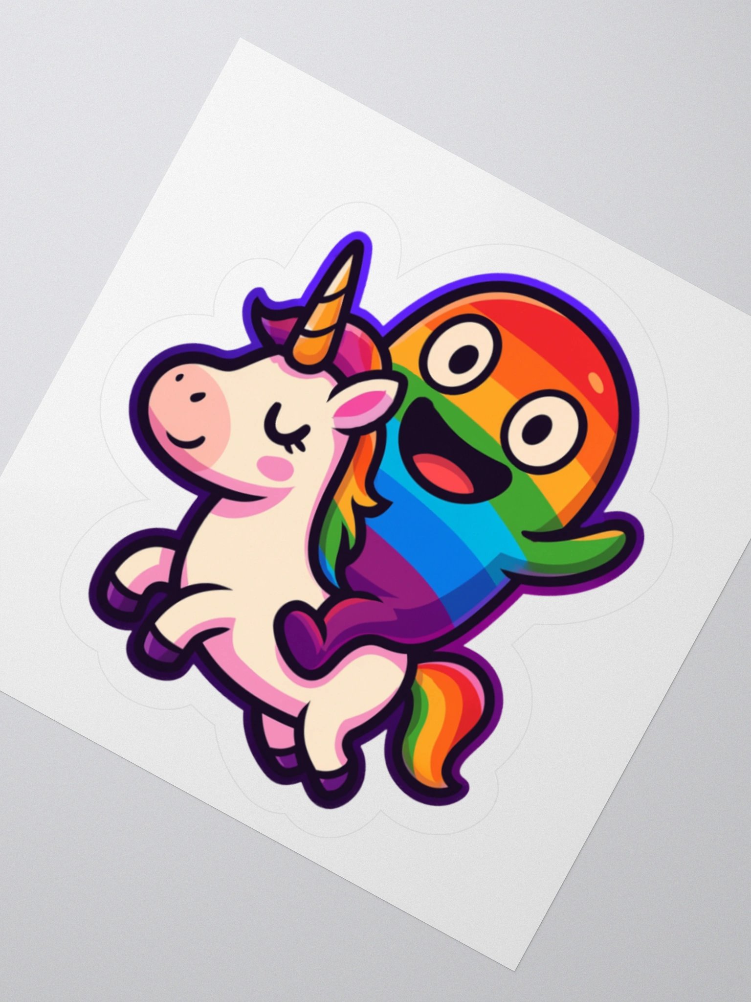 Stick-a-Bean: Pride Rider 🌈🫘🦄 product image (4)