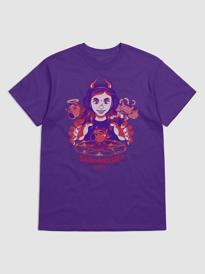 Colorized Satanic Rituals Dark Ensemble T-Shirt (Front Logo) product image (1)