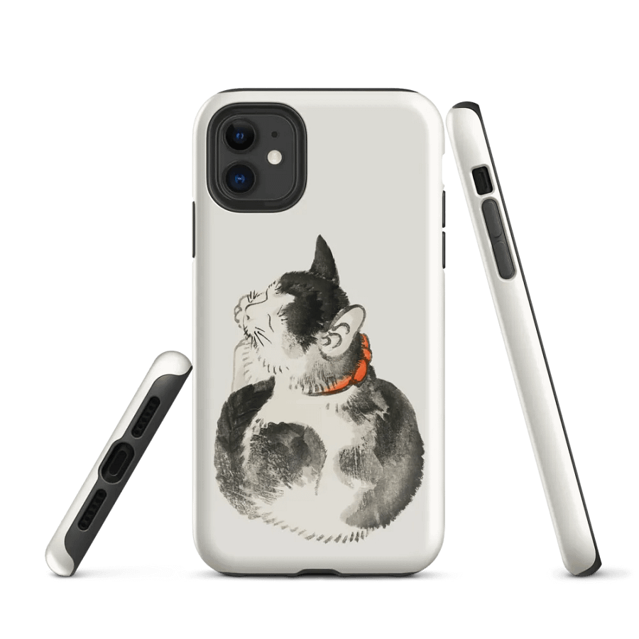 Sleeping Cat Tough iPhone® Case product image (1)