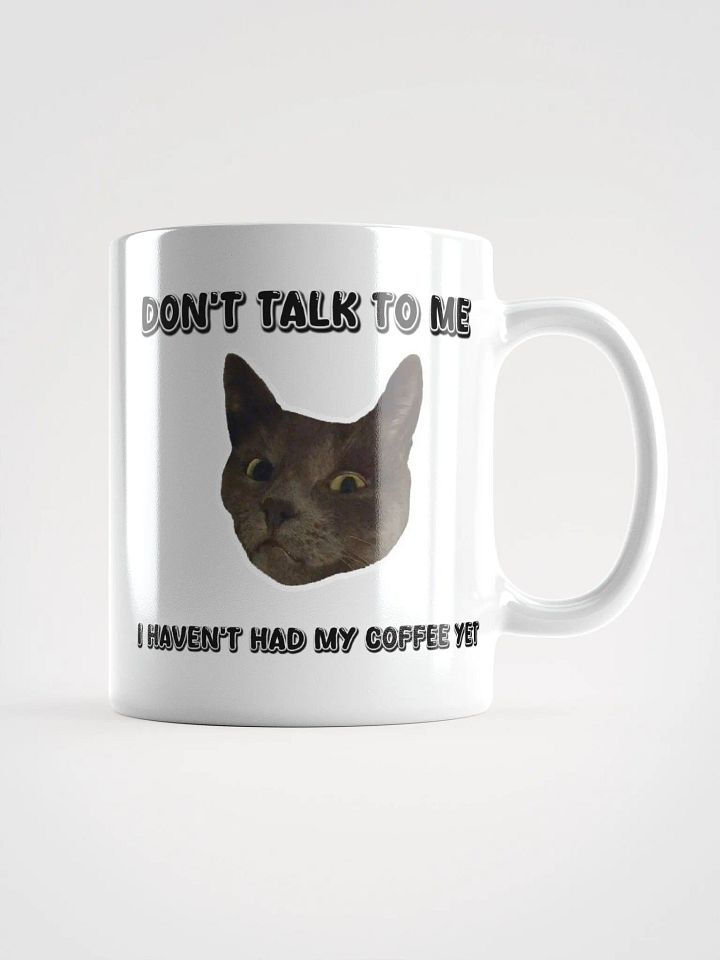 Smokey Mug (White) - I Haven't had my Coffee product image (1)
