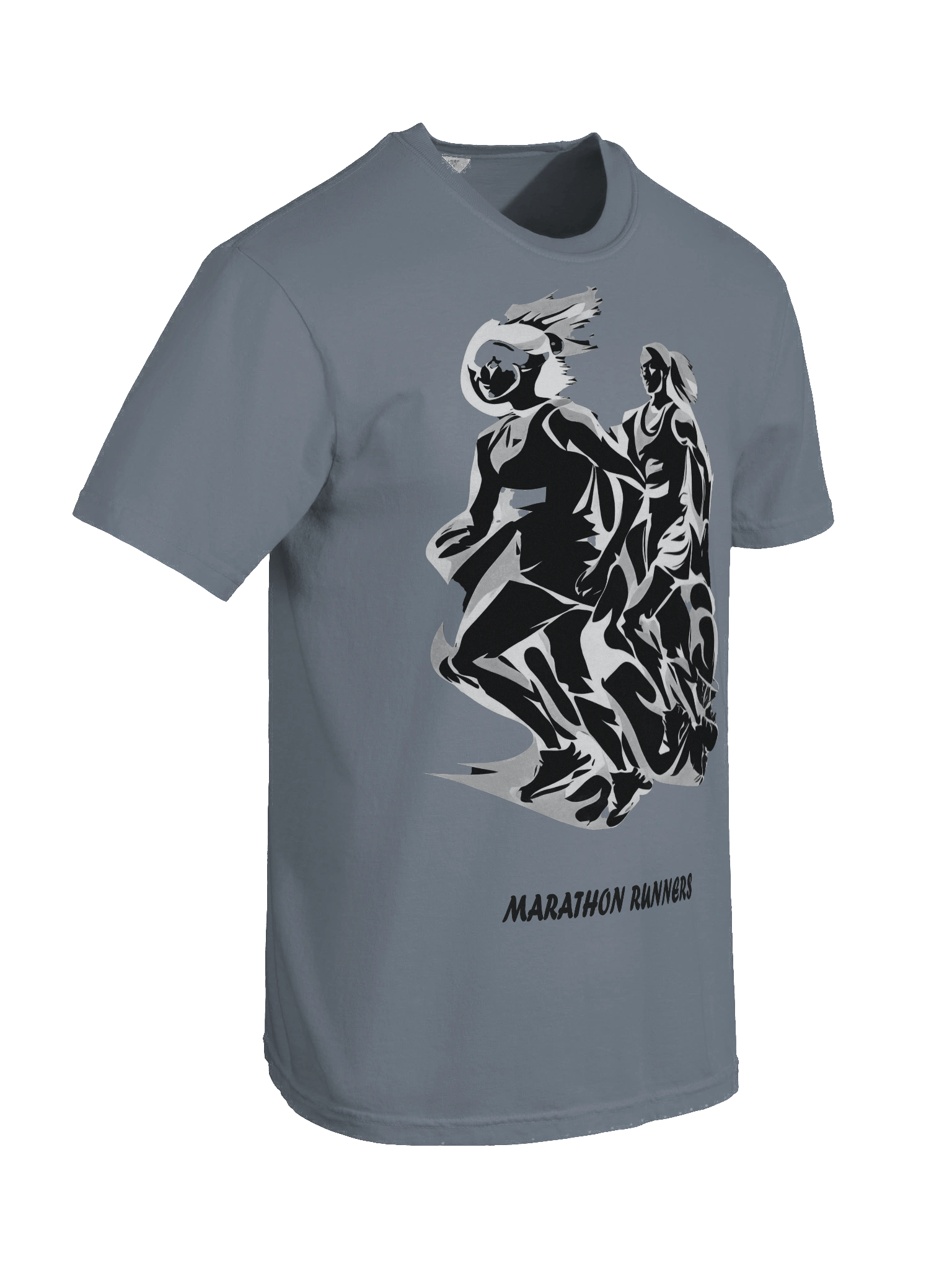 Marathon Runners Heavyweight Cotton T-Shirt product image (86)