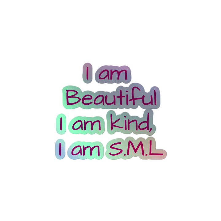 S.M.L Anthem sticker product image (2)