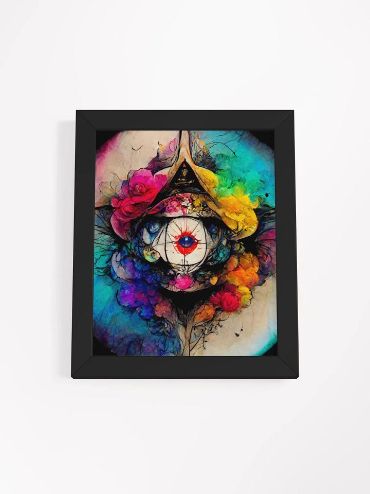 Surreal Eye Compass Framed Poster product image (5)