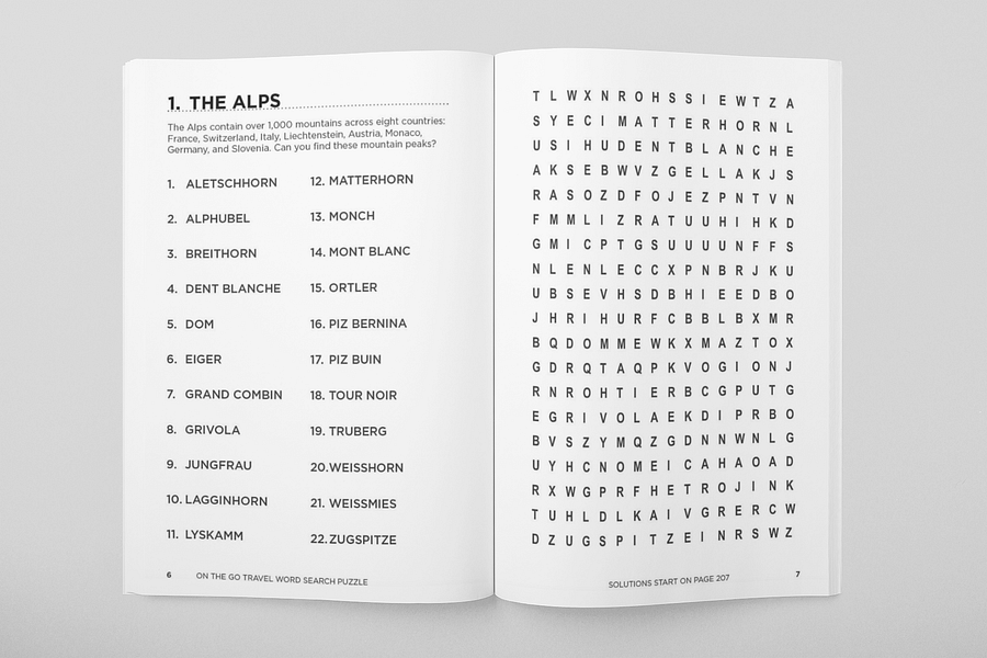 On The Go Travel Word Search product image (2)