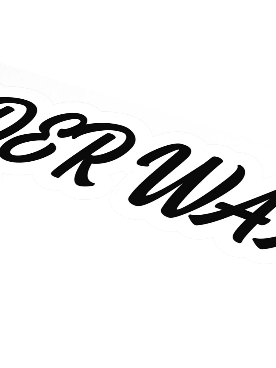 ODER WAT Sticker Black product image (4)