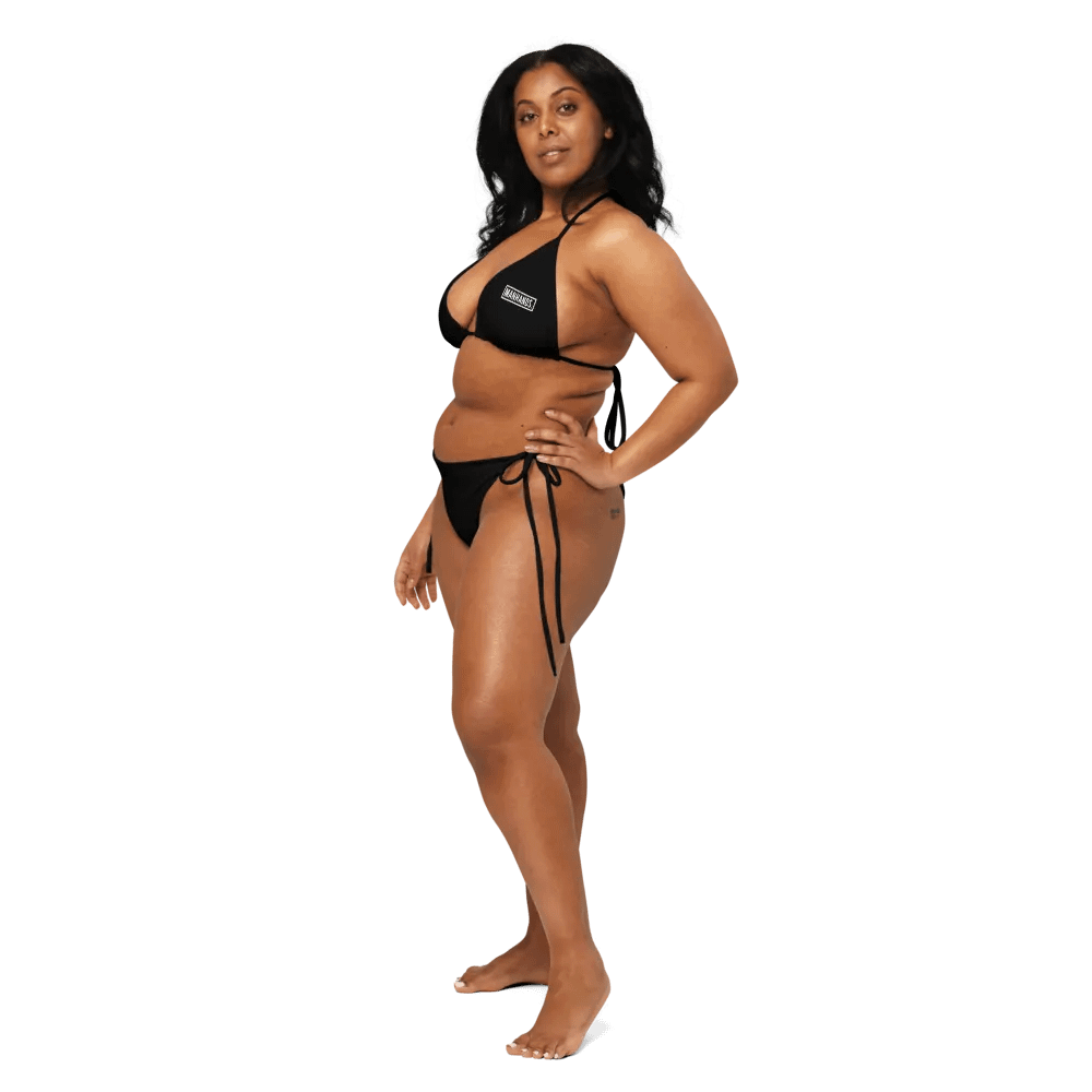 Two-Piece String Bikini by MANHANDS. (Black) product image (3)