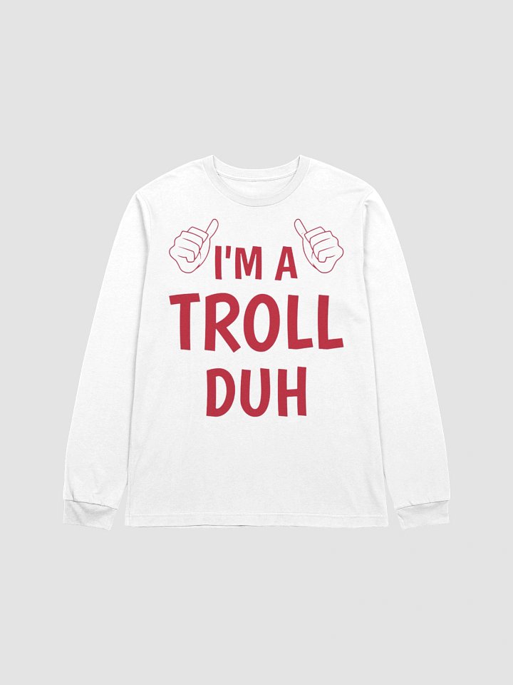 Troll Gesture Long Sleeve Tee product image (1)