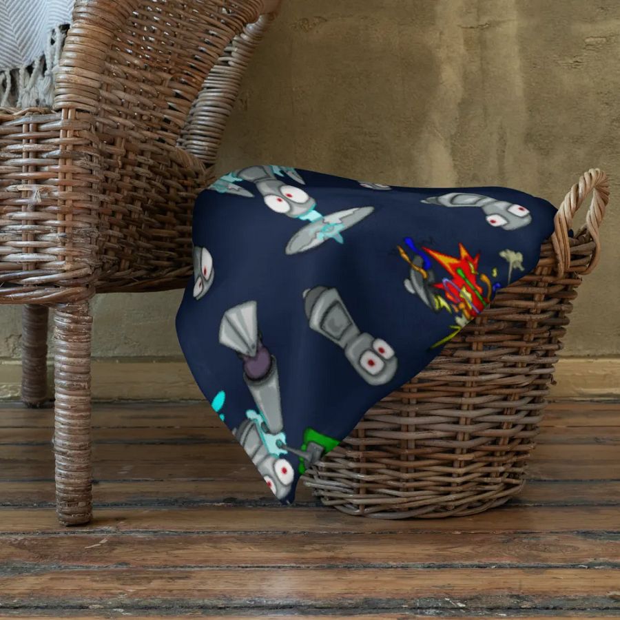 Procrastitrons! Fuzzy Blanket product image (22)