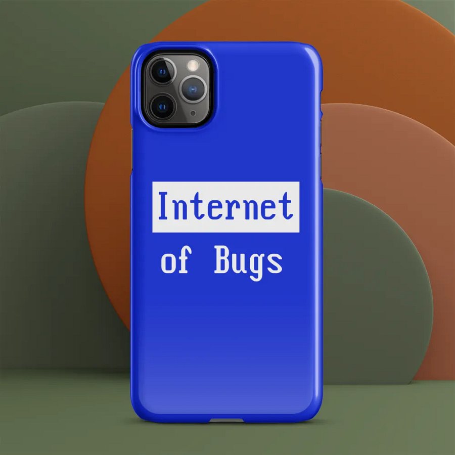 Internet Of Bugs iPhone case product image (55)