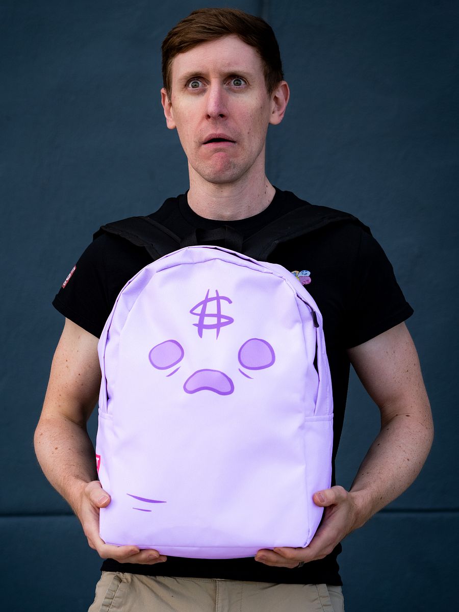 Purple Money Ghost Backpack product image (1)