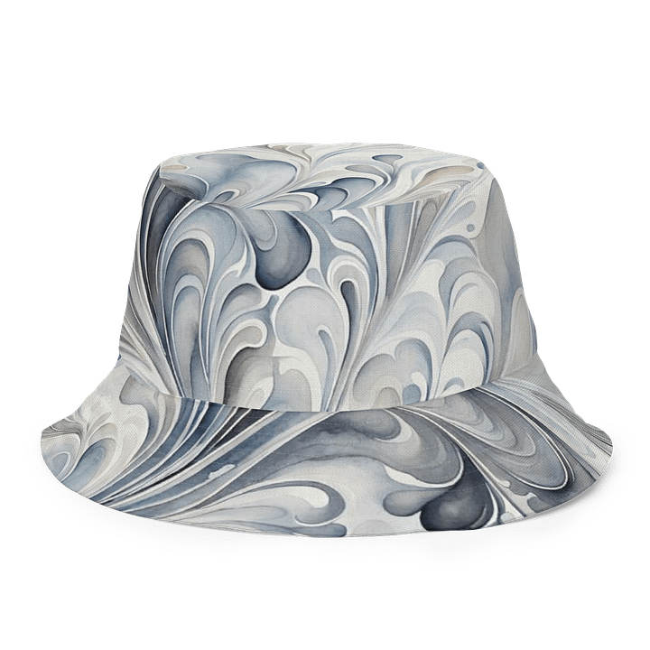 Gray Fractals Hat product image (1)