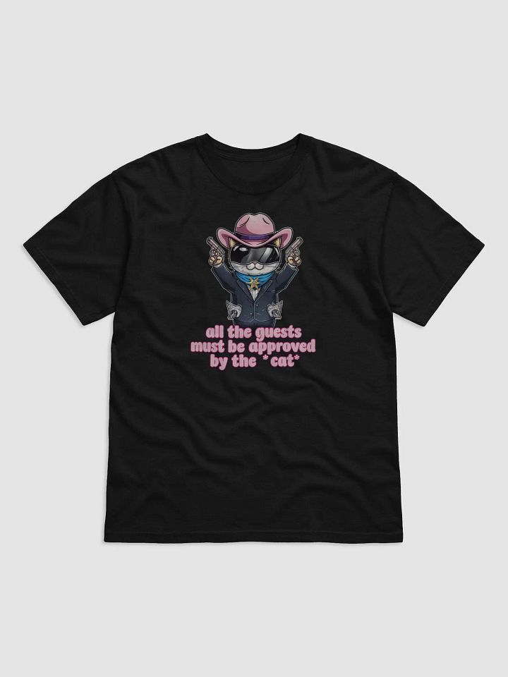 approved by the cat t-shirt product image (2)