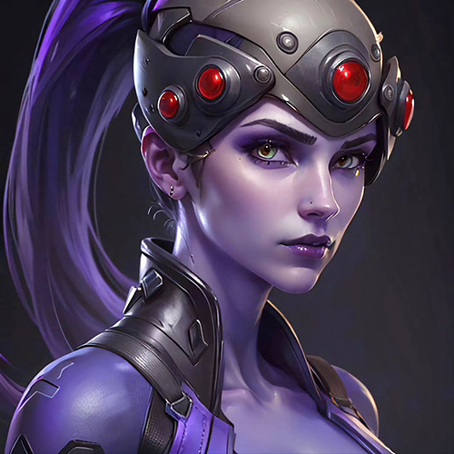 Unleash the deadly precision and enigmatic allure of Widowmaker in Overwatch. 🕷️✨ Whether perched high above or striking from...