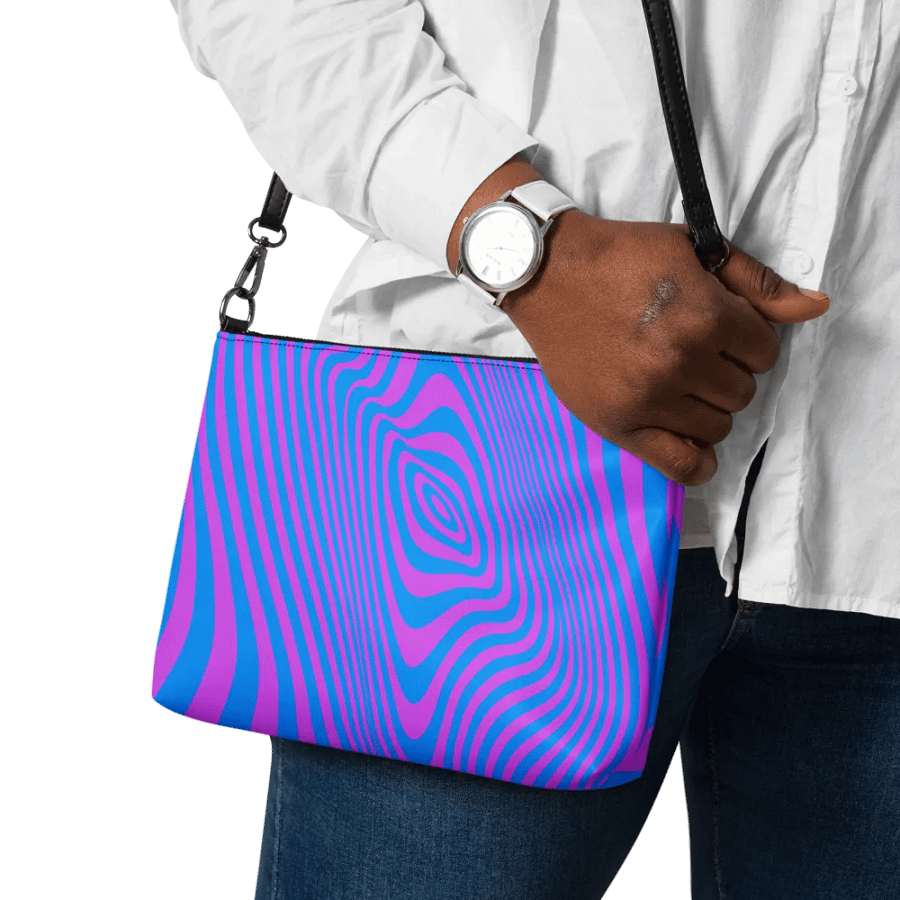 Ripple Effect Crossbody: A Dynamic Accessory for Chic arty ladies product image (11)