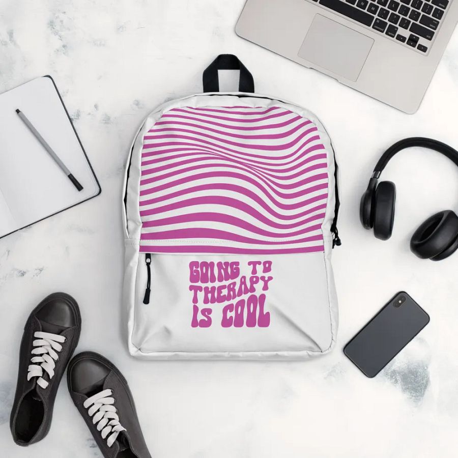 Therapy is Cool Backpack product image (5)
