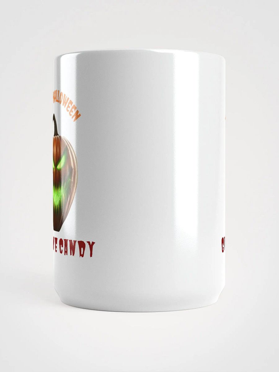 Happy halloween Give Me Candy white mug product image (5)