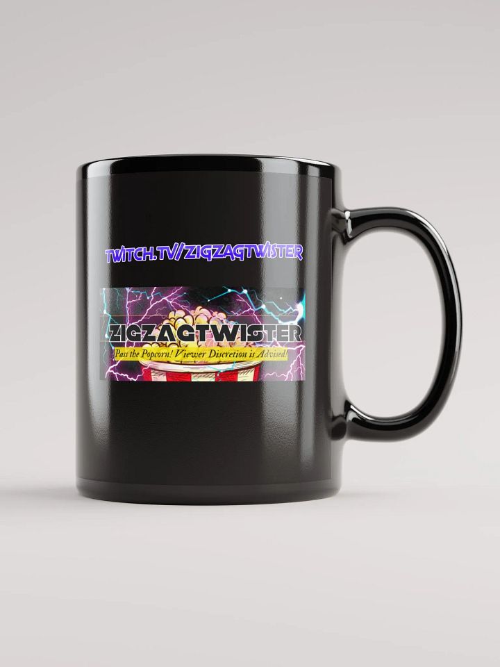 ZigZagTwister Black Mug product image (1)