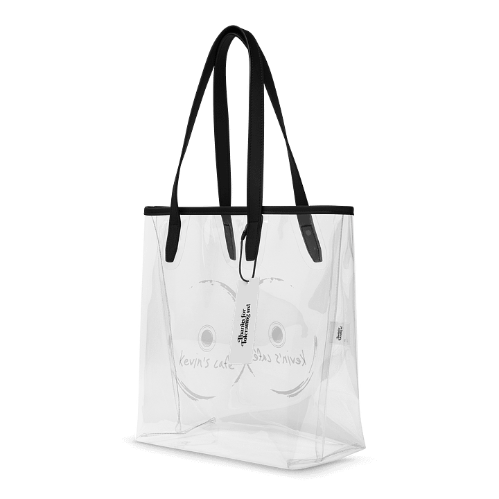 Kevin's Café Clear Tote Bag product image (2)