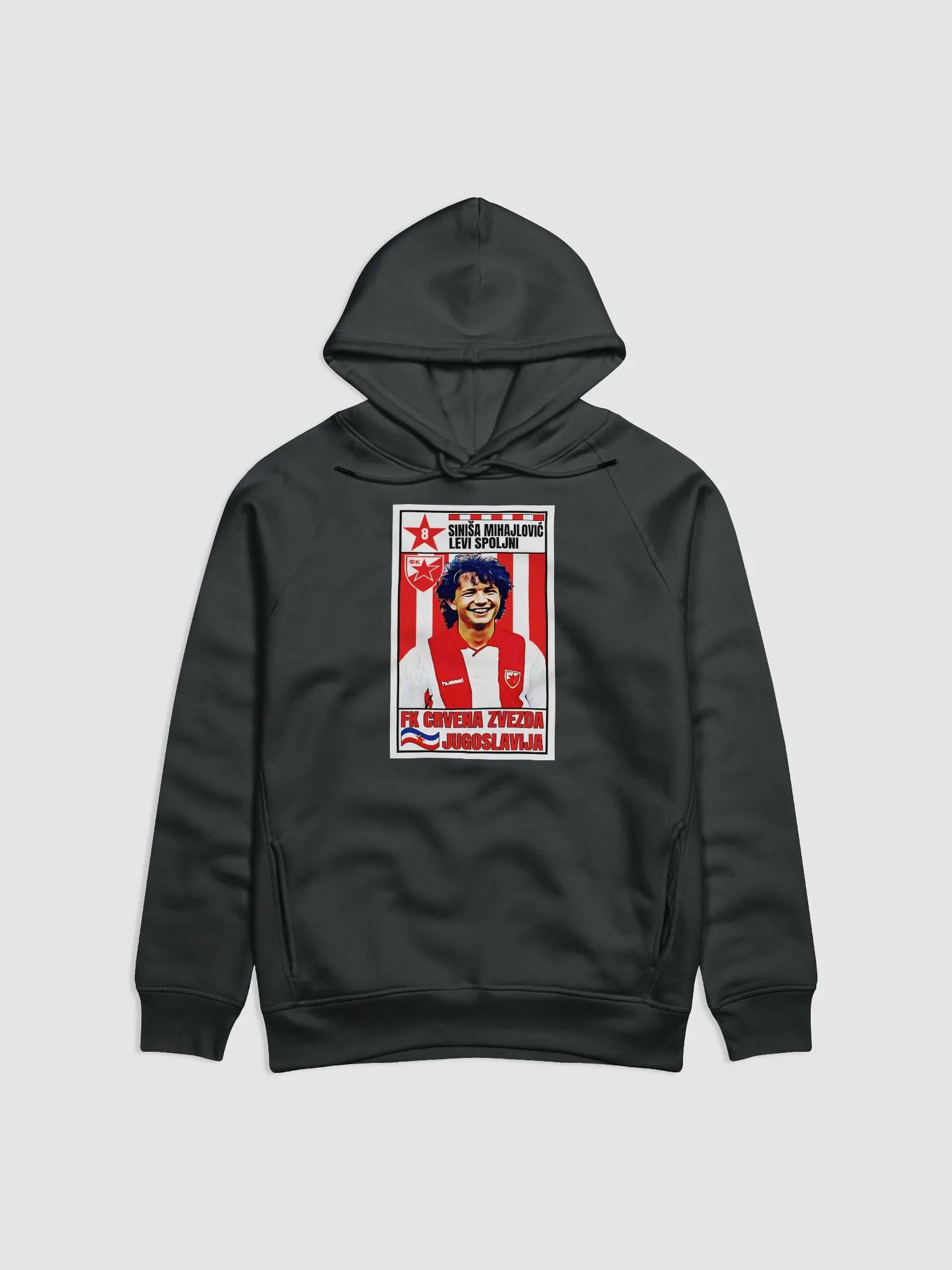 Siniša Mihajlović (FK Crvena Zvezda) #2 Stanley/Stella Eco Hoodie product image (1)
