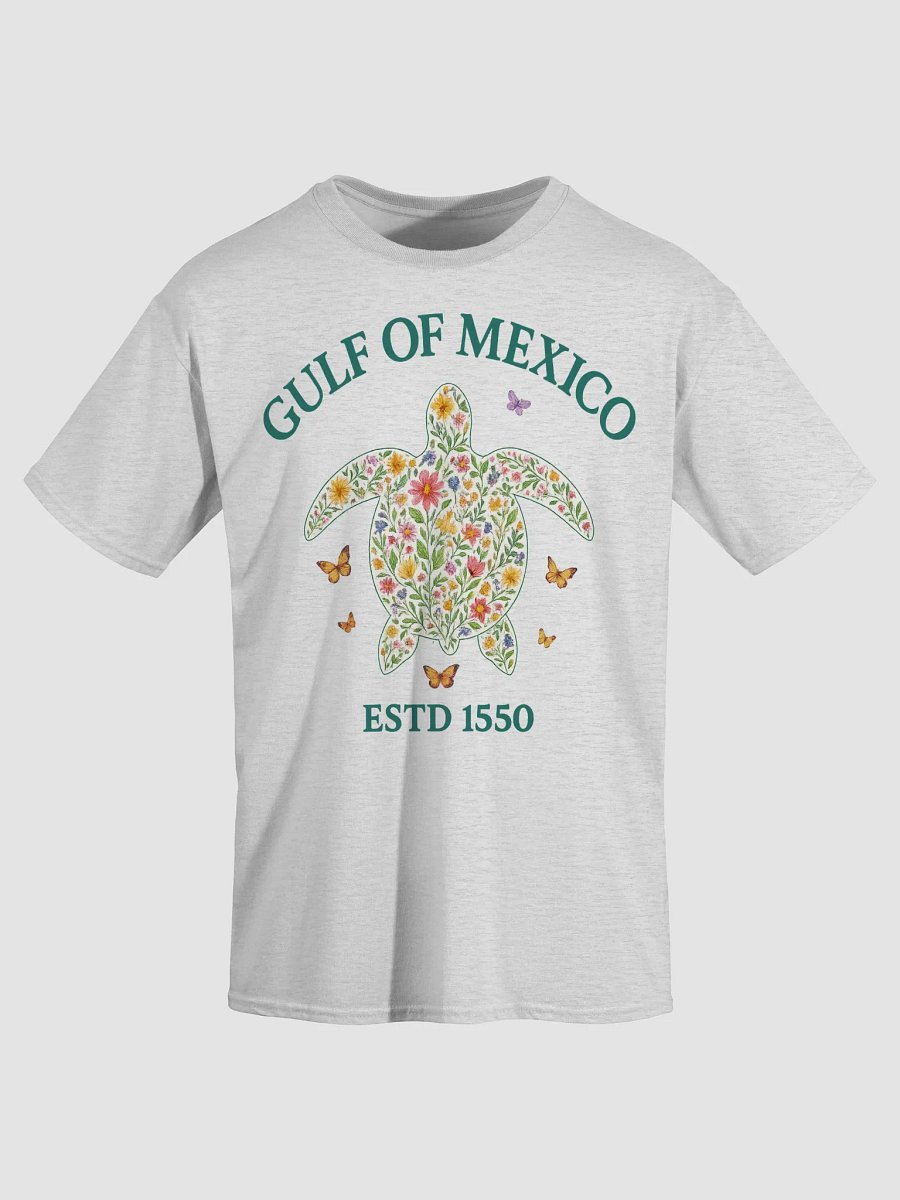Floral Turtle Gulf of Mexico T-shirt product image (7)