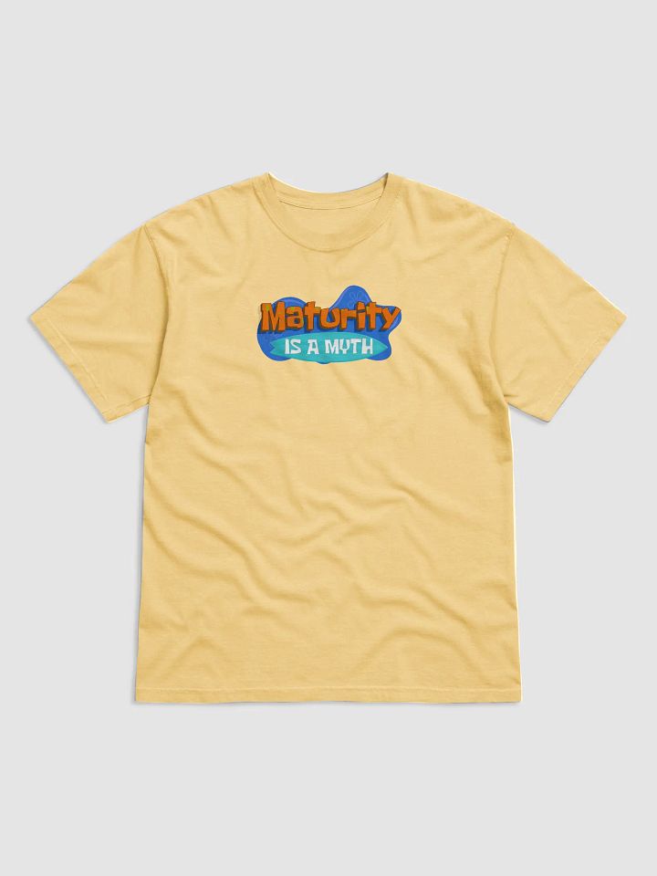 Maturity Is A Myth Butter Tropical Tee product image (1)