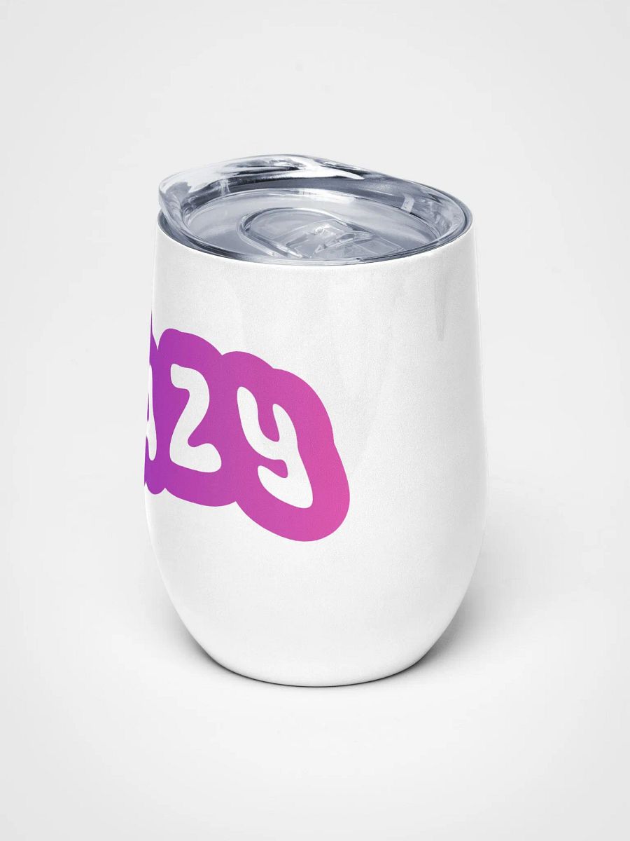 Stay Crazy Wine Tumbler (Pink/Purple) product image (5)