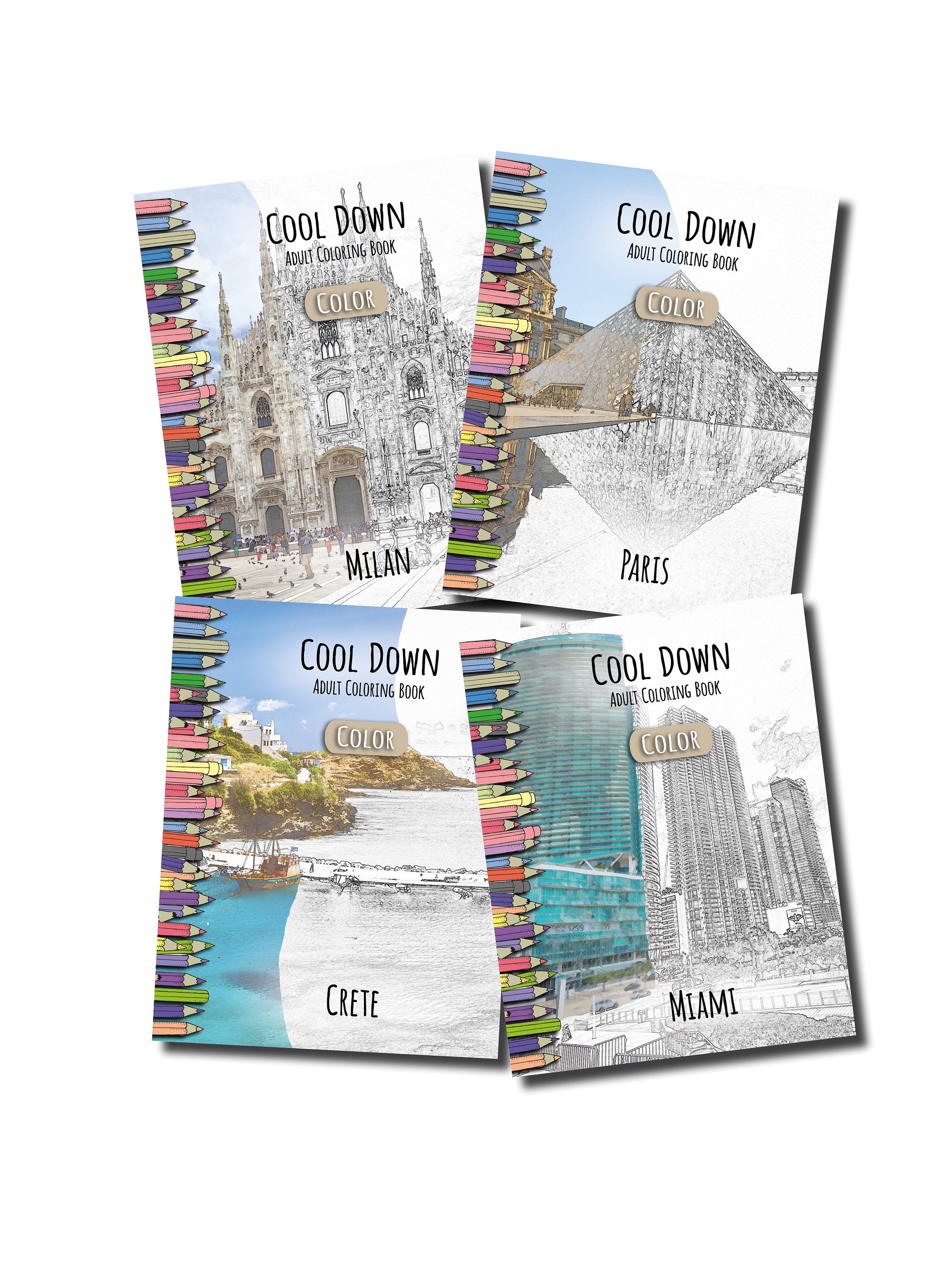 Cool Down [Color] | Adult Coloring Book: Rome product image (6)