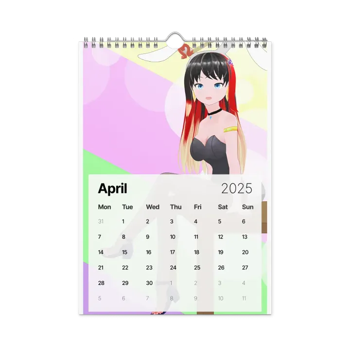 KokoMain 2025 Wall calendar product image (1)