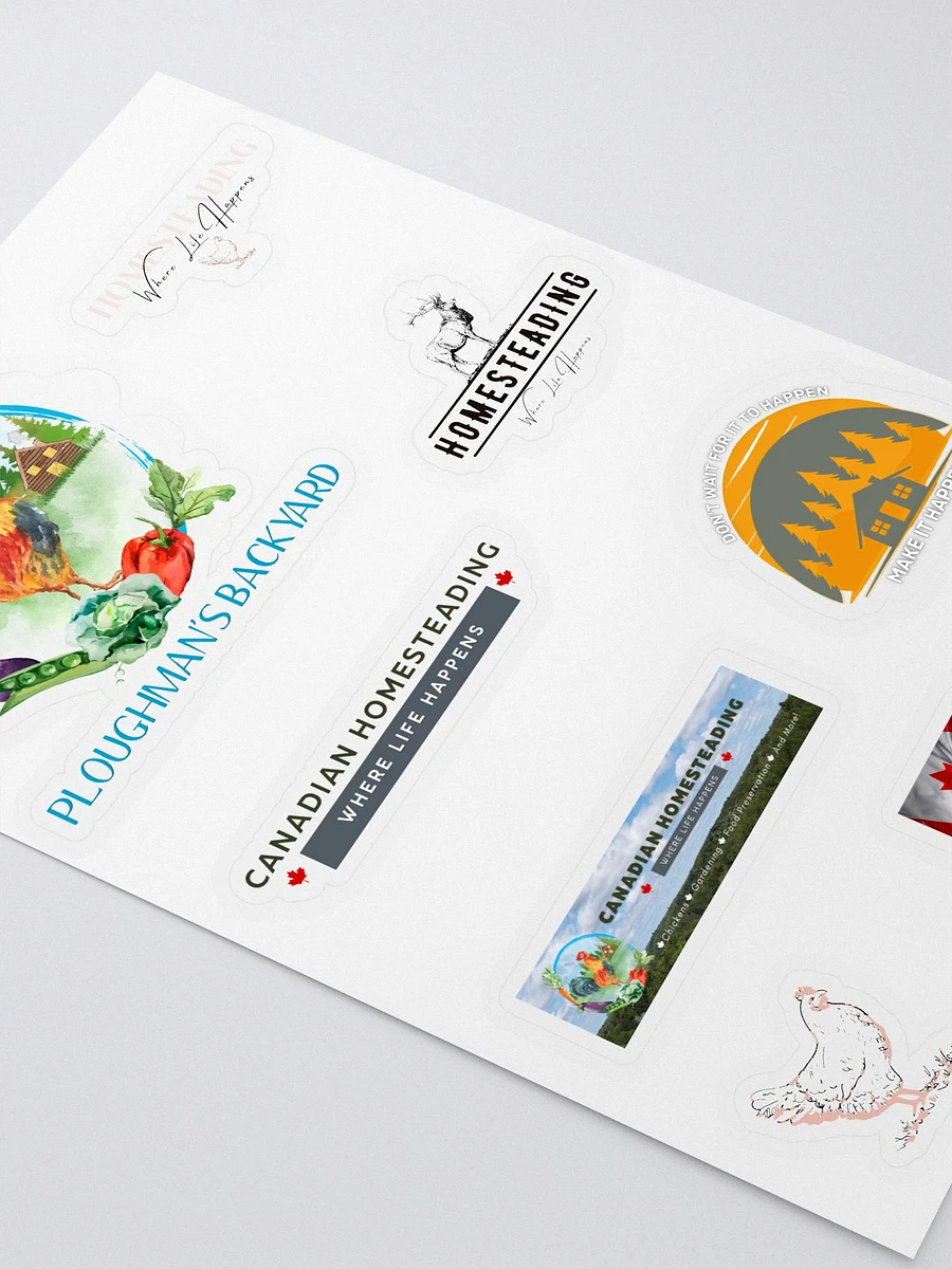 Ploughmans Homesteading Sticker Sheet product image (3)