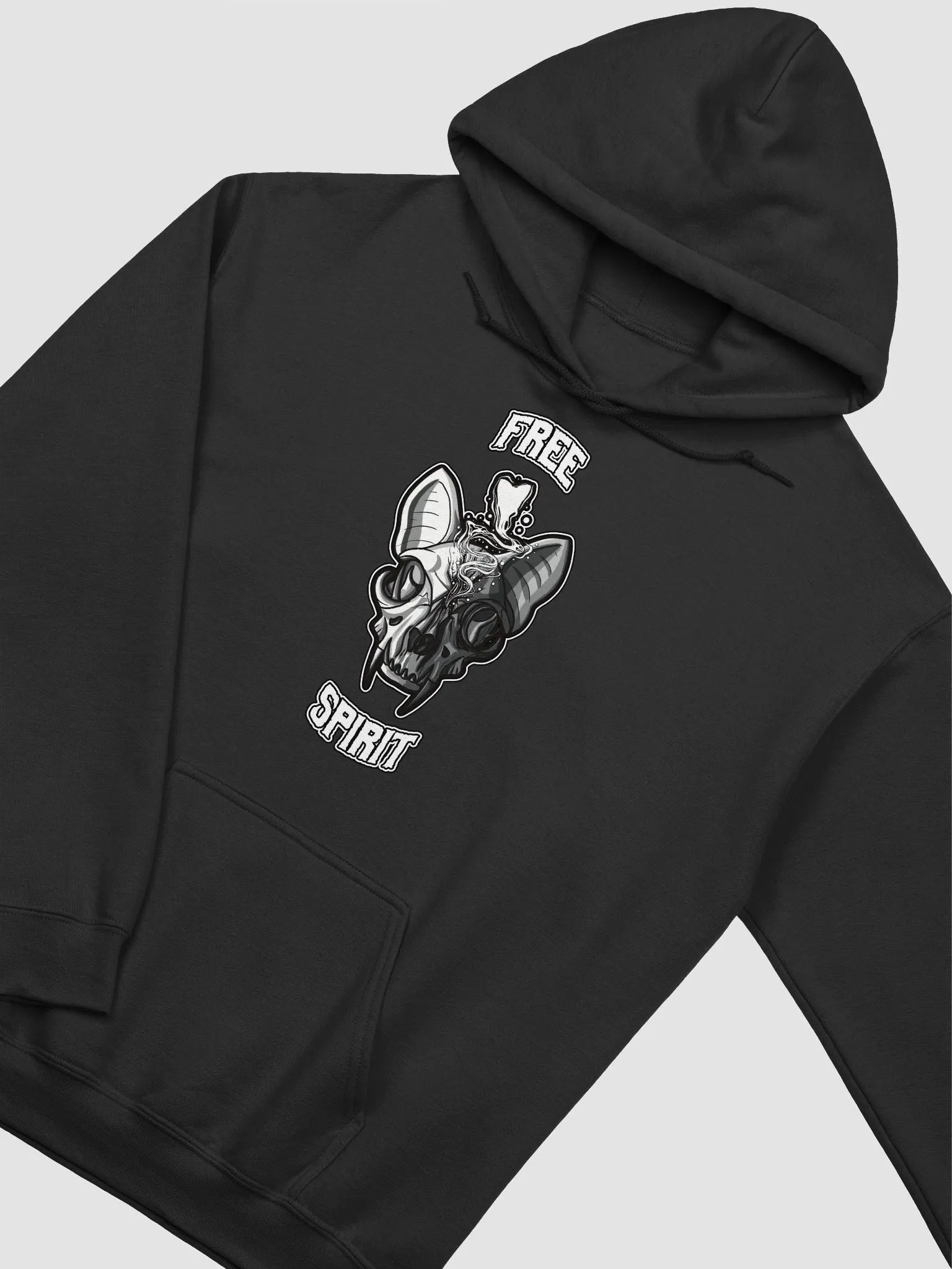 Free Spirit Skull Pullover Hoodie product image (3)