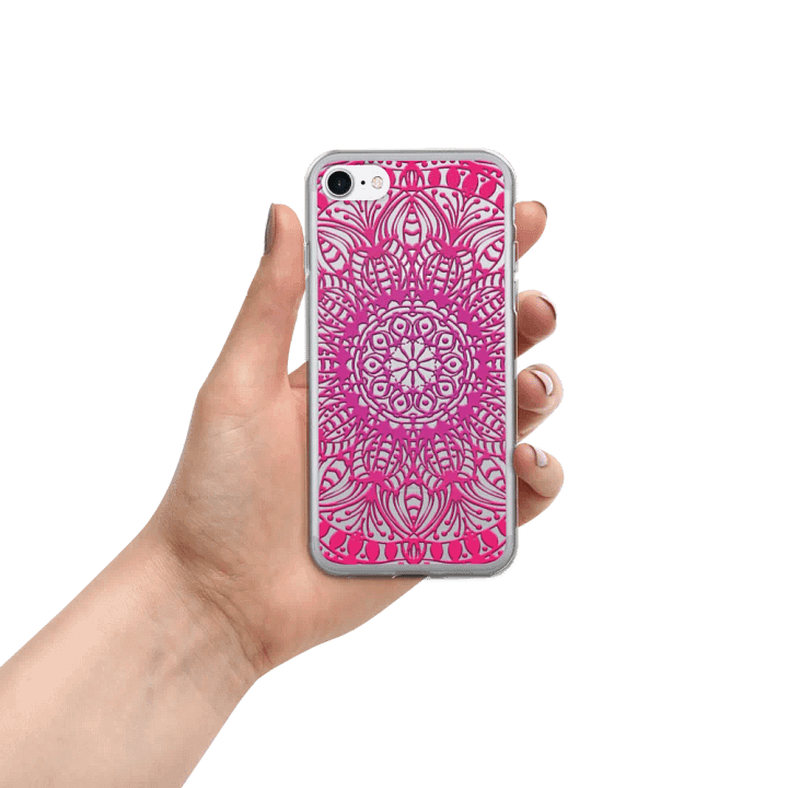 Pink mandala phone case product image (2)