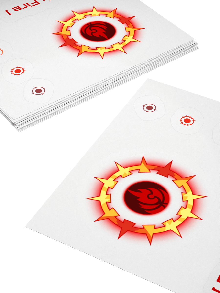 Berserk Fire Cut Sticker Set product image (11)