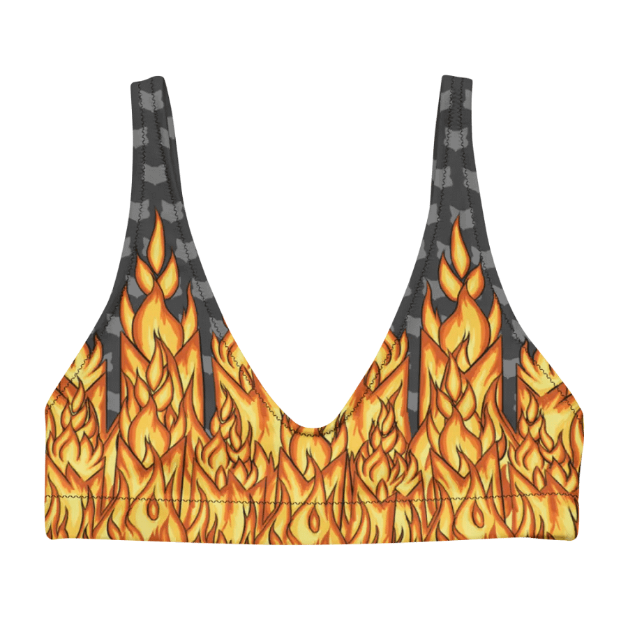 Flames of Burnette Bikini Top product image (1)