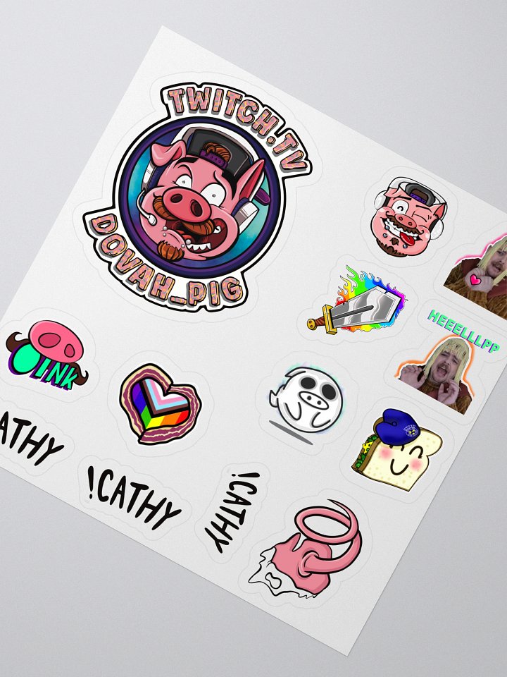 Dovah_Pig Emote Sticker Collection product image (2)