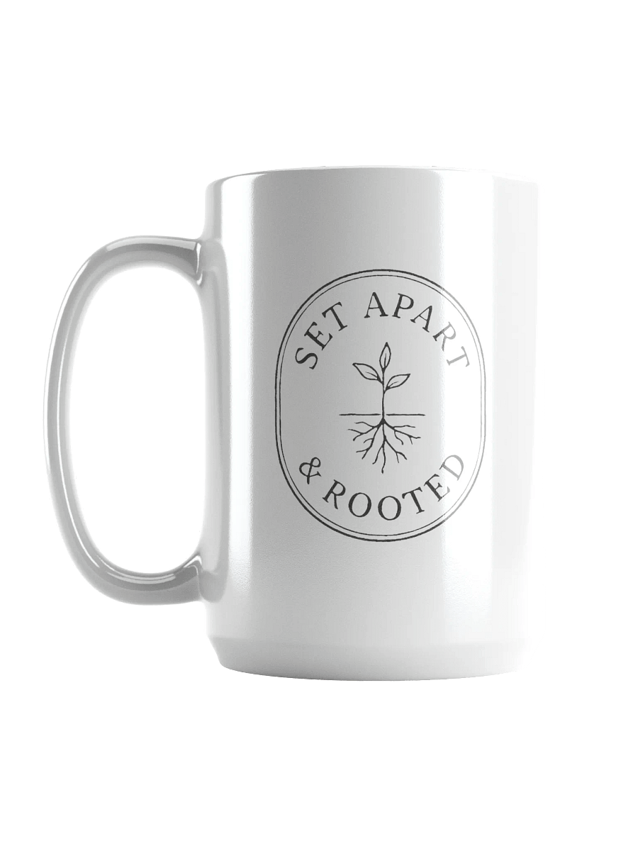 Set Apart & Rooted Oval Logo Mug product image (4)