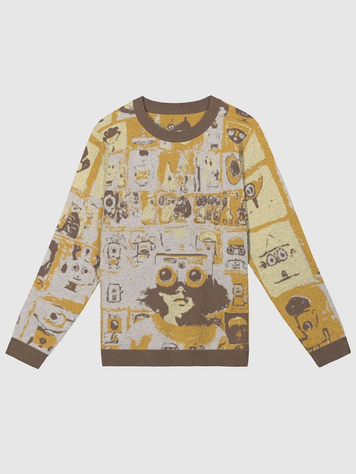Kids Play Mustard Crewneck Knit product image (1)