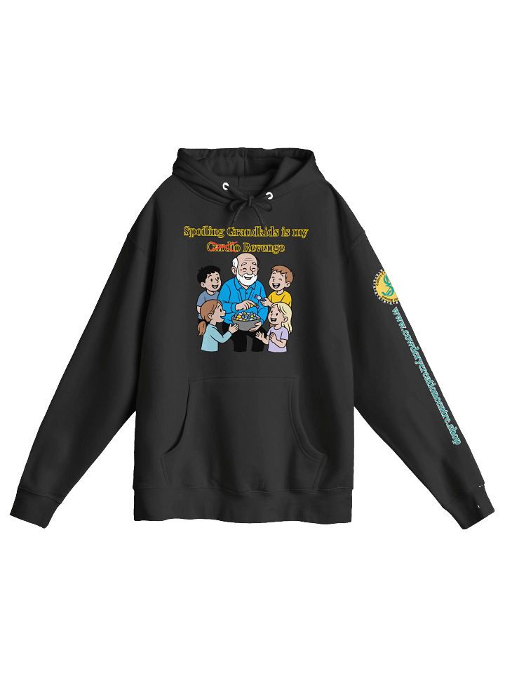 Spoiling Grandkids is my Cardio (Male) Lane Seven Premium Pullover Hoodie product image (4)