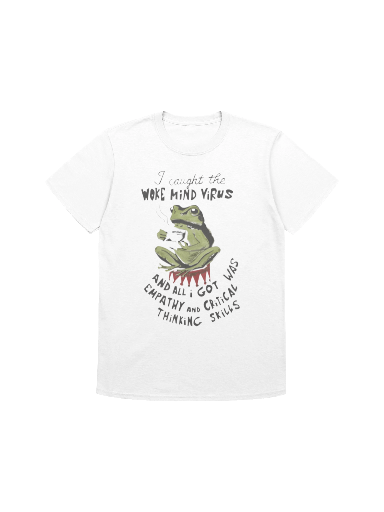 I Caught The Woke Mind Virus T-Shirt product image (1)