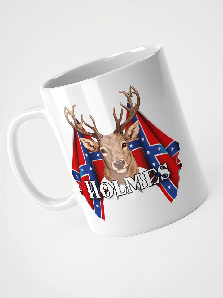 "Holmes" Rebel Redneck Deer - White Mug product image (1)