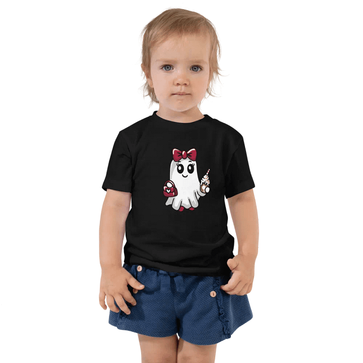 Stylish Ghost Toddler T-Shirt product image (2)