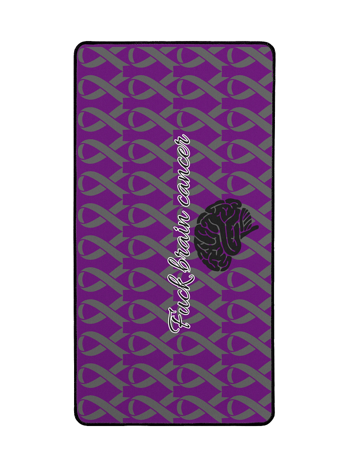 Fuck brain Cancer desk mat product image (2)