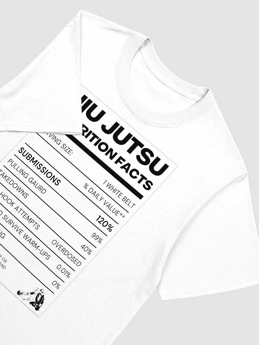 Jiu Jitsu Nutrition Facts(White edition) product image (3)