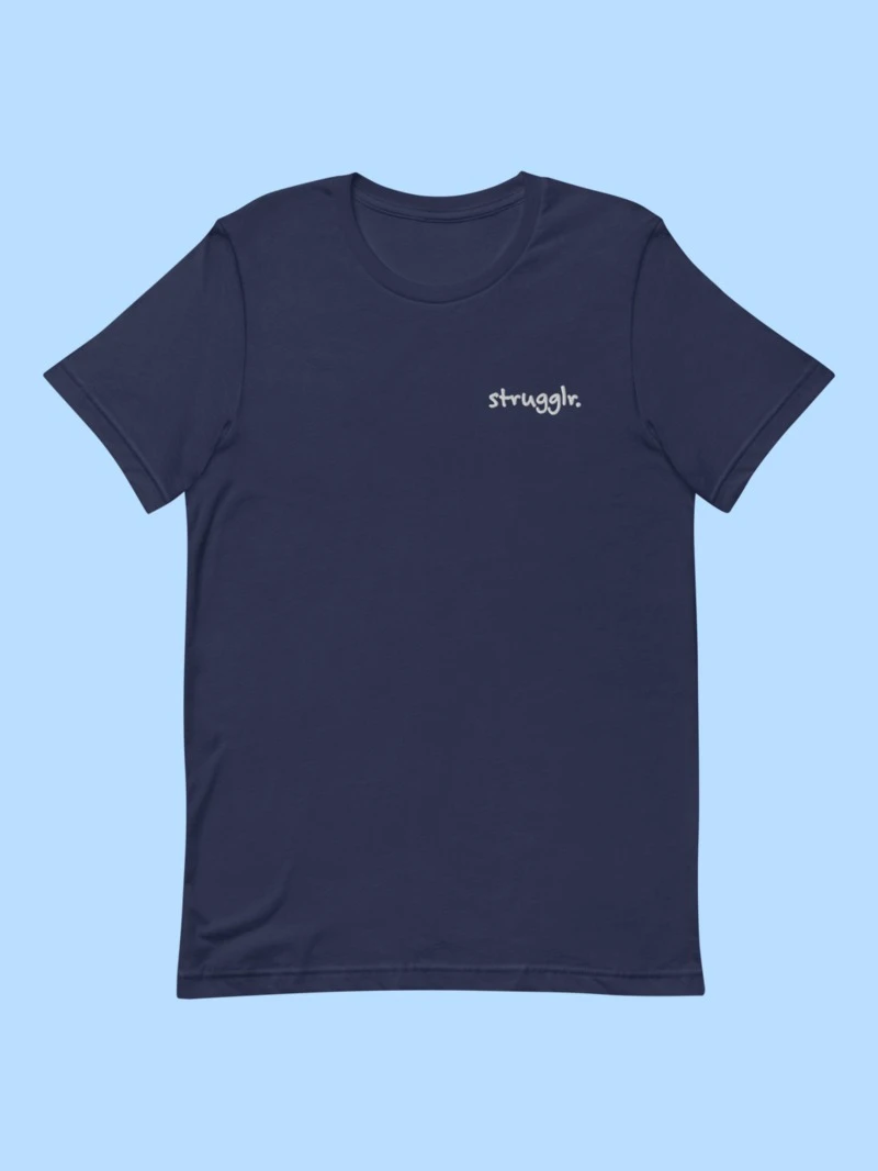 Embroidered Navy Tee product image (2)