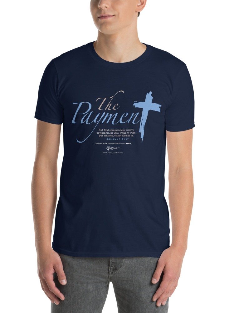 The Road to Salvation, Step 3, THE PAYMENT/Accept, Short-Sleeve Unisex T-Shirt product image (5)
