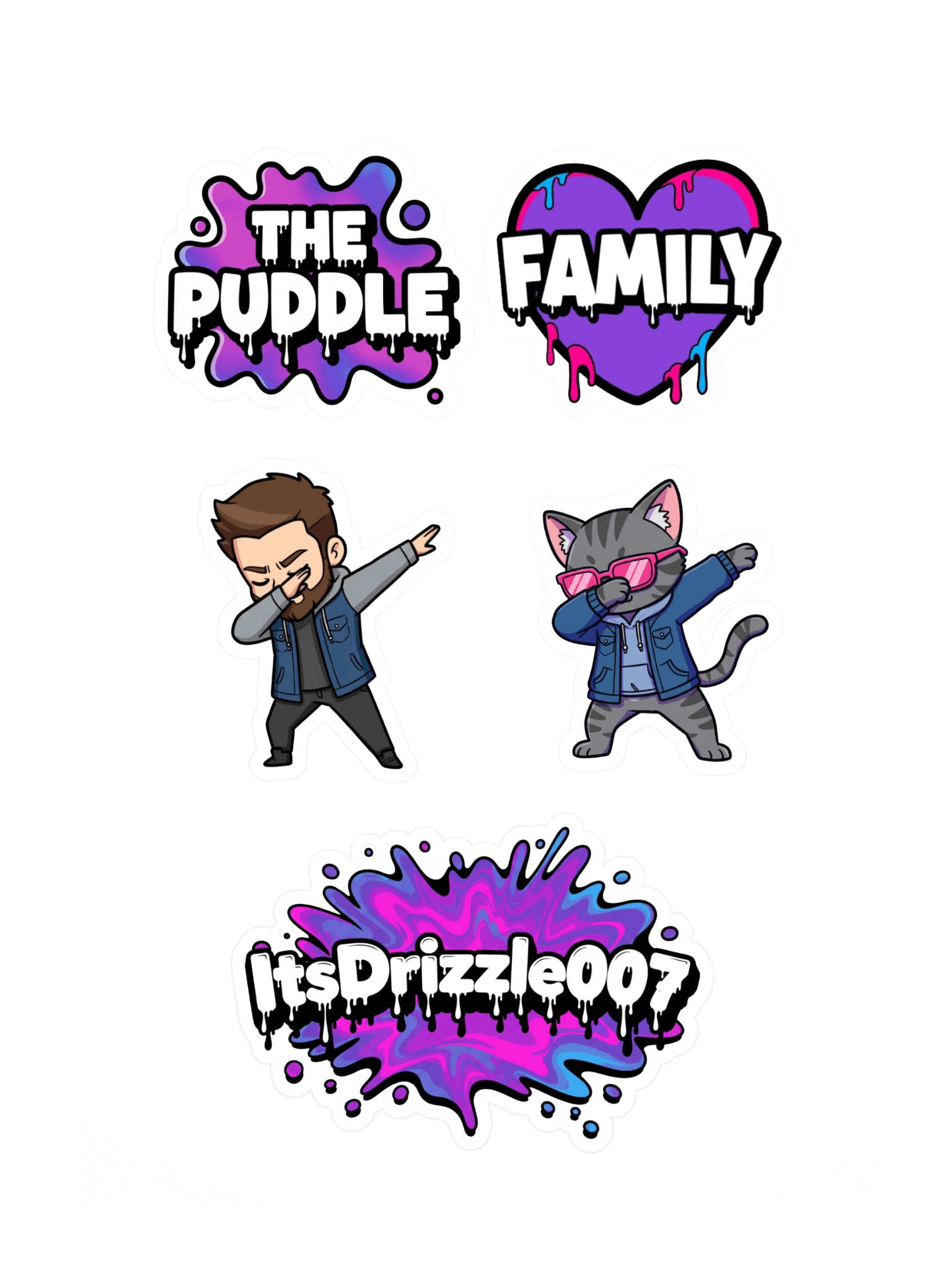 ItsDrizzle007 Sticker Pack product image (3)