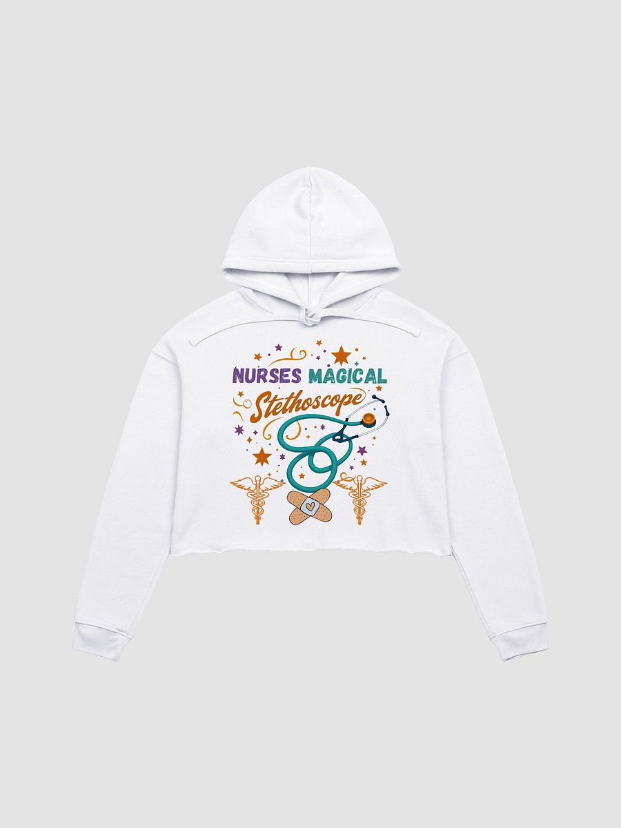 Magical Nurse Stethoscope Crop Hoodie product image (6)