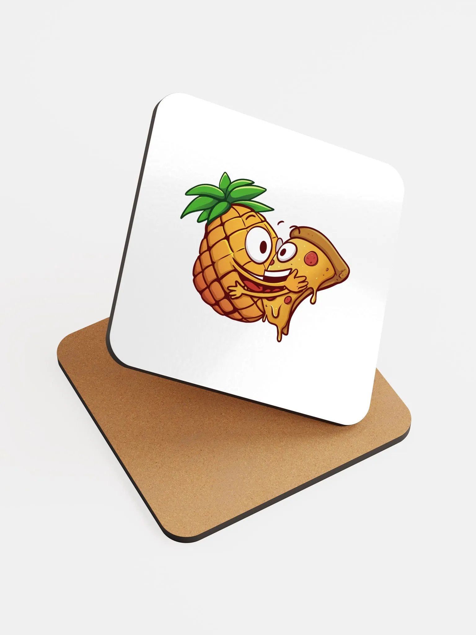 Pizza Loves Pineapple Coaster product image (6)