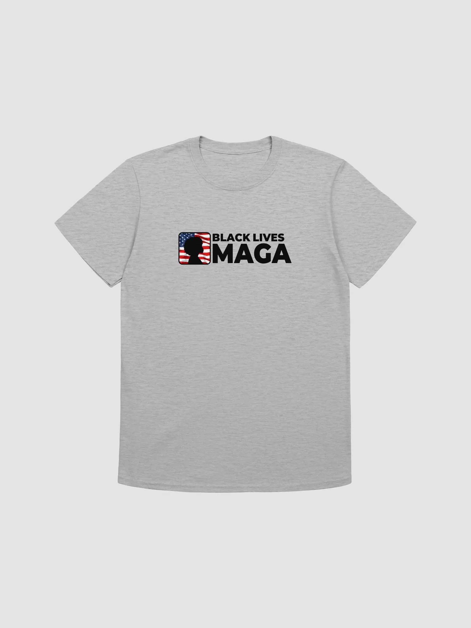 Black Lives Maga Silhouette T-Shirt product image (2)