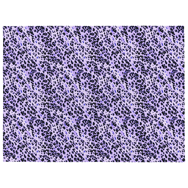 Purple Leopard Blanket product image (1)
