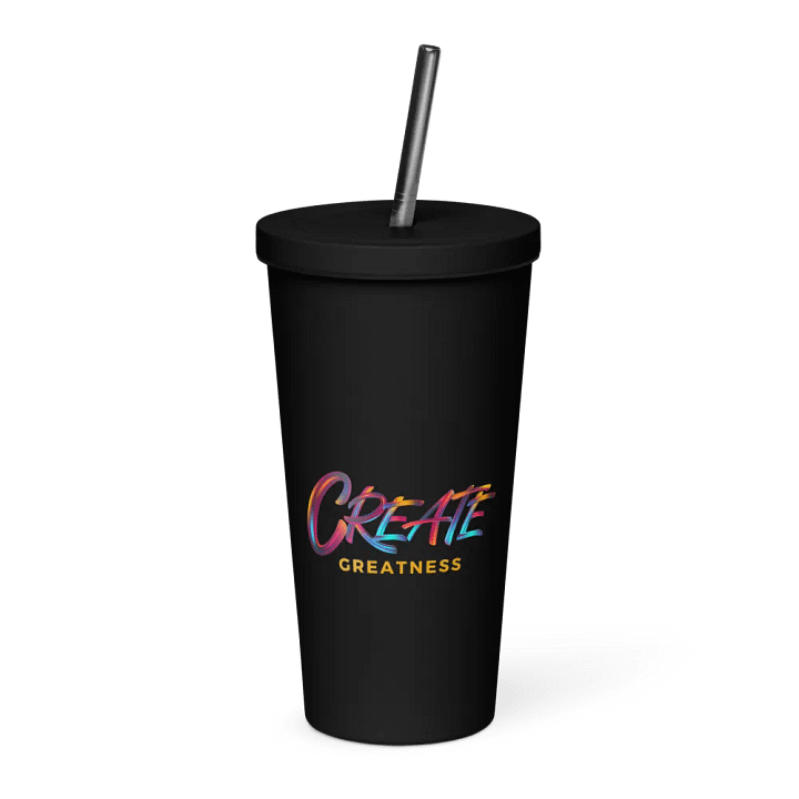 Create Greatness + Born to Dance Vibrant Beats Her Silhouette Insulated Tumbler product image (43)